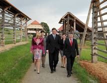 Predsednik republike Borut Pahor: »Zgodba deele kozolcev pripoveduje zgodbo o sposobnosti slovenskega loveka«