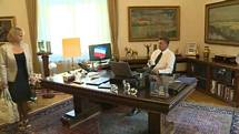 Obisk pri predsedniku Borutu Pahorju - TV SLO 3