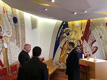 Predsednik Pahor zakljuil uradni obisk v Republiki Srbiji z obiskom beograjske nadkofije