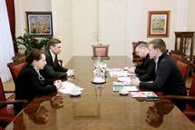 Predsednik republike sprejel predstavnika Mladinske iniciative za 3. razvojno os 