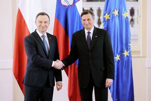Predsednik republike in poljski predsednik Andrzej Duda