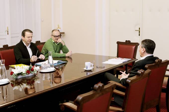 Predsednik Pahor sprejel predstavnika Civilne iniciative nasilno izbrisanih podjetij