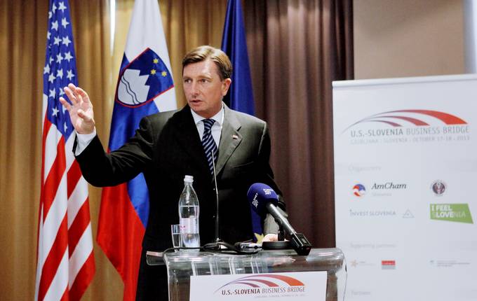 Predsednik republike Borut Pahor se je udeleil uradne otvoritve Razvojne in investicijske konference U.S.-Slovenia Business Bridge