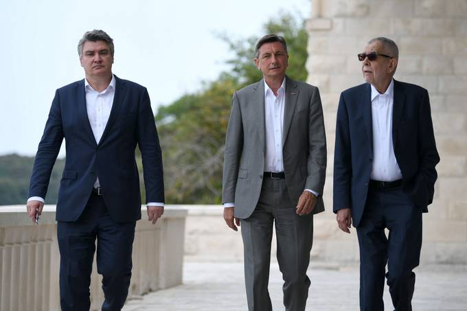 Trilateralno sreanje predsednikov Slovenije, Avstrije in Hrvake na Brionih