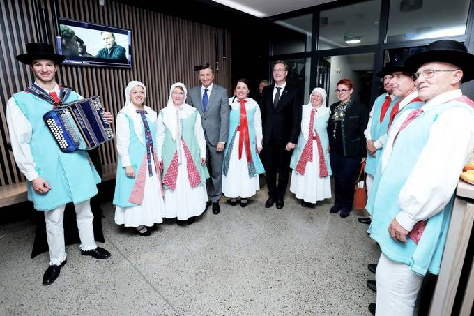 Predsednik republike Borut Pahor je v Koevju otvoril letonje Dneve koevarske kulture