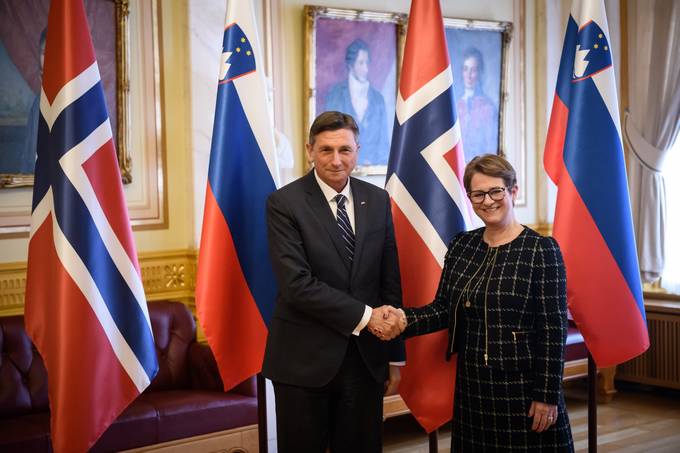 Predsednik Pahor zael prvi dravniki obisk na Norvekem