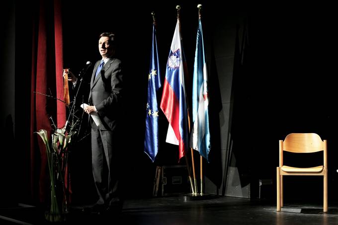Predsednik Republike Slovenije Borut Pahor se je udeleil otvoritvene slovesnosti Festivala lesa v Koevju