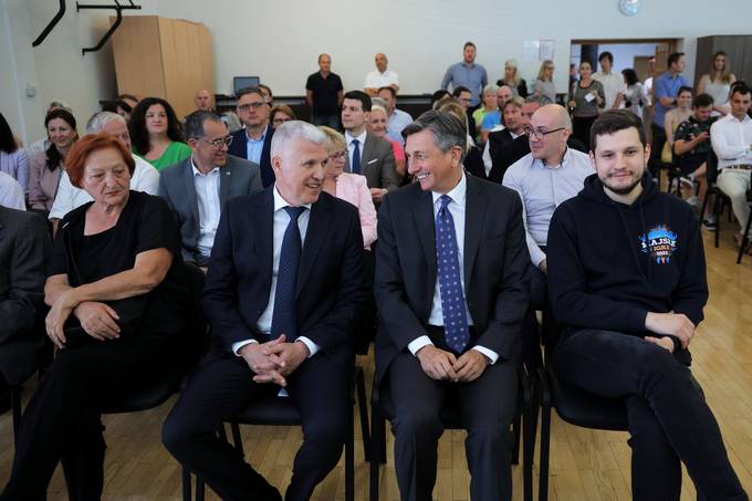 Predsednik Republike Slovenije Borut Pahor se je danes udeleil osrednje slovesnosti ob 70-letnici tudentskega doma Ljubljana