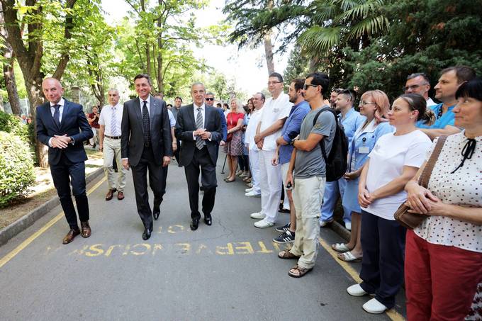 Predsednik republike ob 110. obletnici Ortopedske bolninice Valdoltra