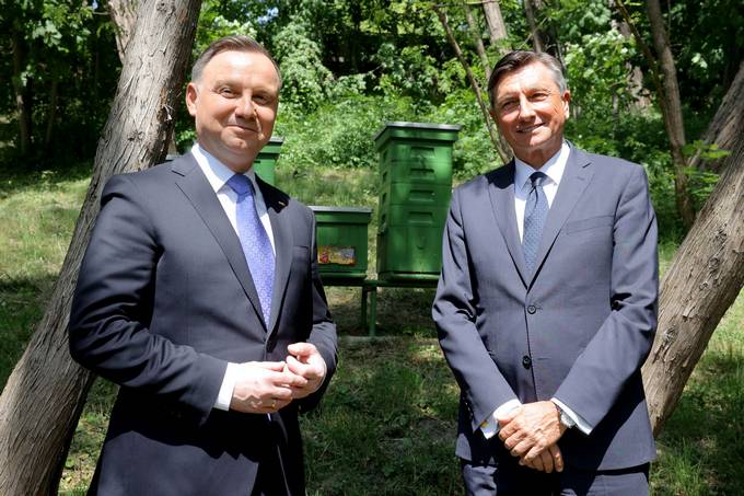 Predsednik Pahor na povabilo poljskega predsednika Dude na uradnem obisku na Poljskem