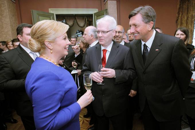 Predsednik republike se je udeleil inavguracije predsednice Republike Hrvake Kolinde Grabar Kitarovi
