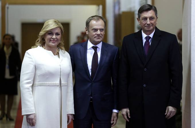 V skupni organizaciji Slovenije in Hrvake je v Zagrebu potekal izredni vrh voditeljev Brdo Brijuni Process, ki se ga je udeleil tudi predsednik Evropskega sveta Donald Tusk
