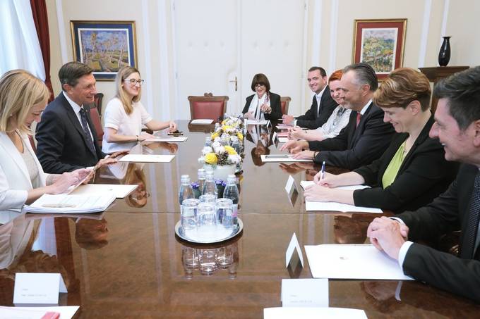 Predsednik Pahor je sprejel deelnega glavarja Gradianske Hansa Petra Doskozila