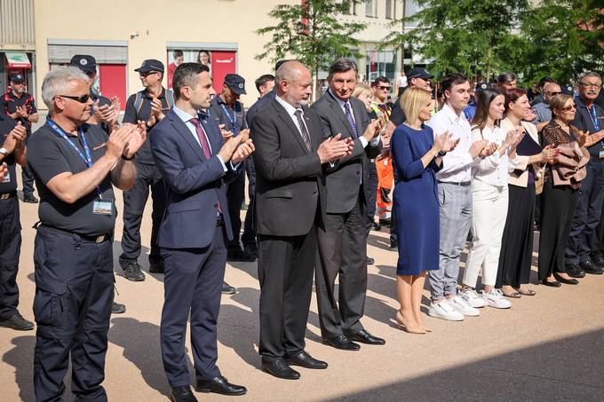 Predsednik Republike Slovenije Borut Pahor se je udeleil odprtja Bogatajevih dnevov zaite in reevanja na Ptuju