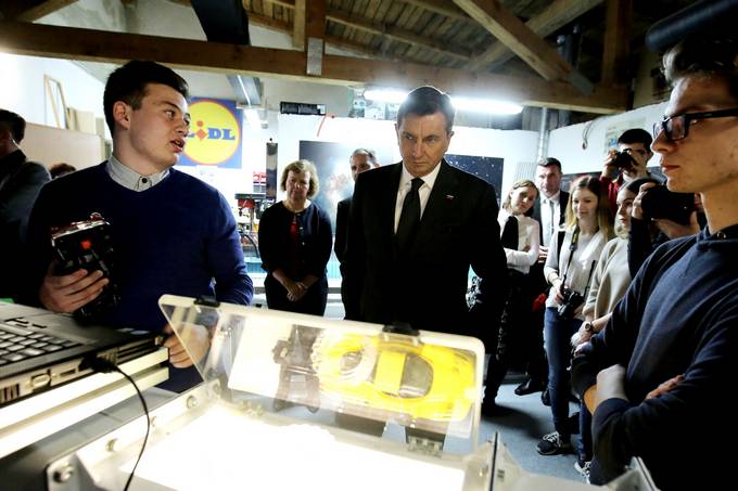 Predsednik republike je obiskal olski center Krko-Sevnica