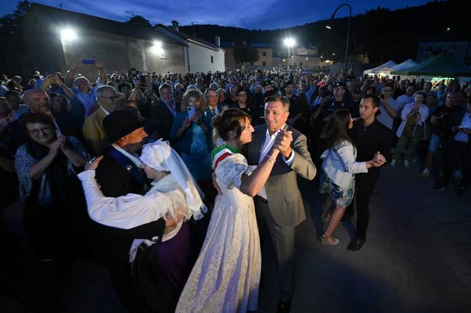 Predsednik Pahor na 27. kraki ohceti pri slovenski manjini v Repnu