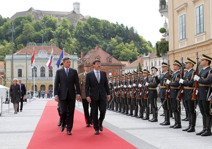 Uradni obisk predsednika Republike Mad�arske, J�nosa �derja