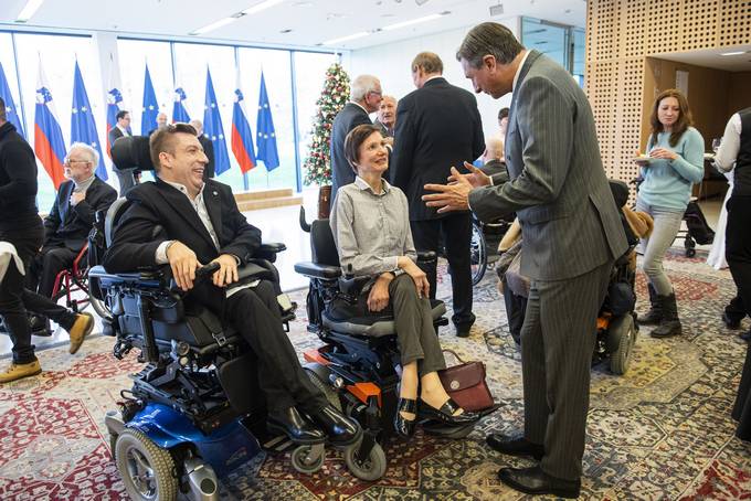 Tradicionalni sprejem ob mednarodnem dnevu invalidov