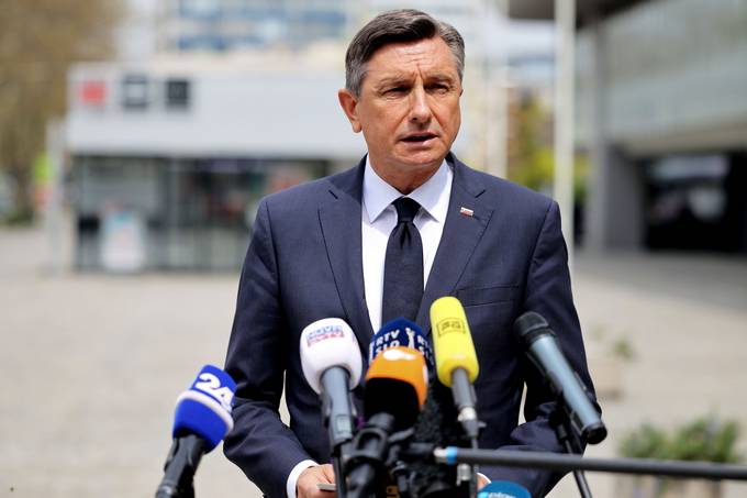 Predsednik Pahor je oddal glas na rednih volitvah v Dravni zbor