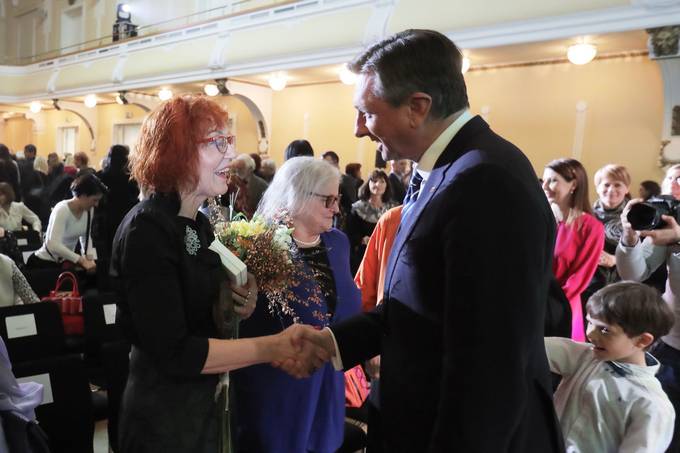 Predsednik Pahor na razglasitvi naziva Ona desetletja