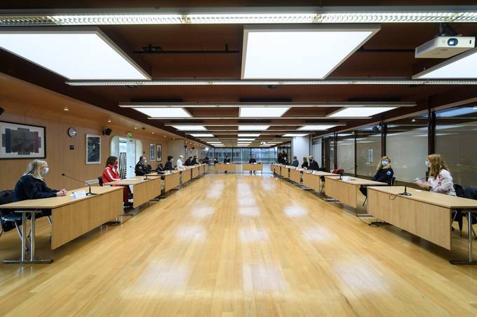 Predsednik republike se je sestal s tabom Civilne zaite za ljubljansko regijo
