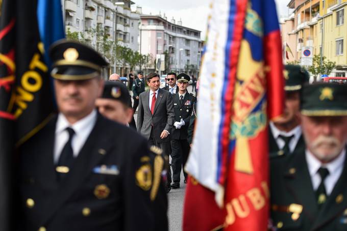 Predsednik republike na slovesnosti ob spominu na spopad v Trzinu
