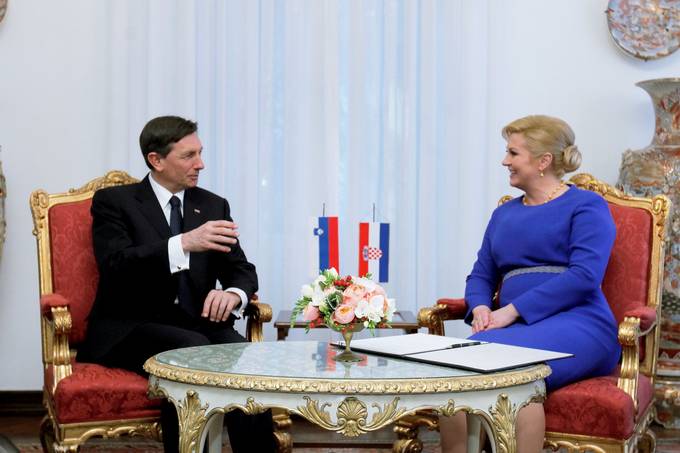 Predsednik republike se je udeleil inavguracije predsednice Republike Hrvake Kolinde Grabar Kitarovi