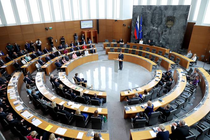Govor predsednika republike na prvi seji dravnega zbora