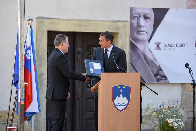 Predsednik Pahor ob osrednji slovesnosti ob 100. obletnici Majnike deklaracije