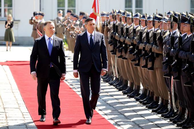 Predsednik Pahor na povabilo poljskega predsednika Dude na uradnem obisku na Poljskem