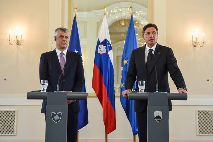 Uradni obisk predsednika Republike Kosovo Hashima Thaija v Republiki Sloveniji.