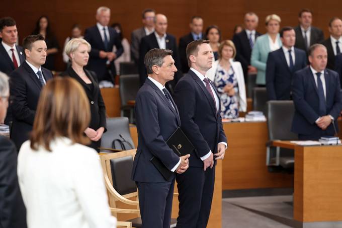 Govor predsednika republike na prvi seji dravnega zbora