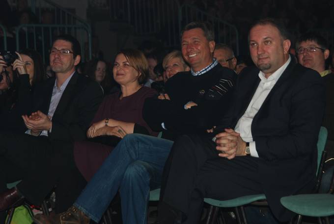 Predsednik republike se je udeleil dogodka Drutva za pomo osebam z motnjami v razvoju "Namesto pike vejice"