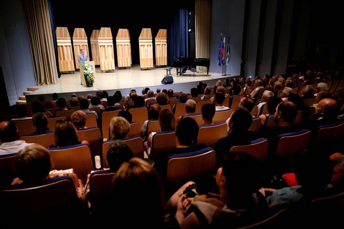 Predsednik republike na osrednji slovesnosti ob prazniku Obine Rogaka Slatina