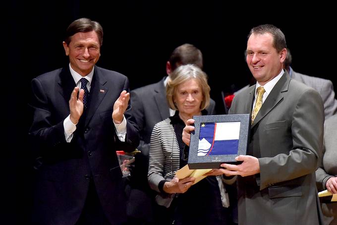 Predsednik Republike Borut Pahor in gospa Tanja Pear sta se udeleila osrednje slovesnosti ob 20. obletnici Obine Dobrepolje.