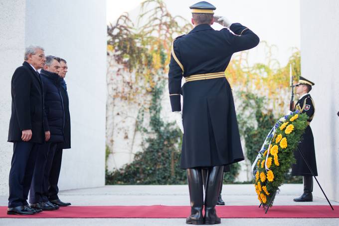 Predsednik Pahor na uradnem obisku v Sloveniji gosti lane Predsedstva Bosne in Hercegovine
