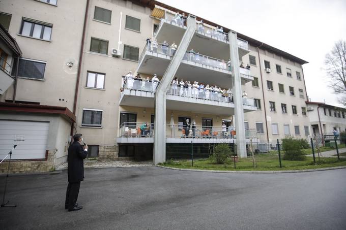Predsednik Pahor je obiskal Dom starejih obanov Ljubljana Vi-Rudnik/Bokalci
