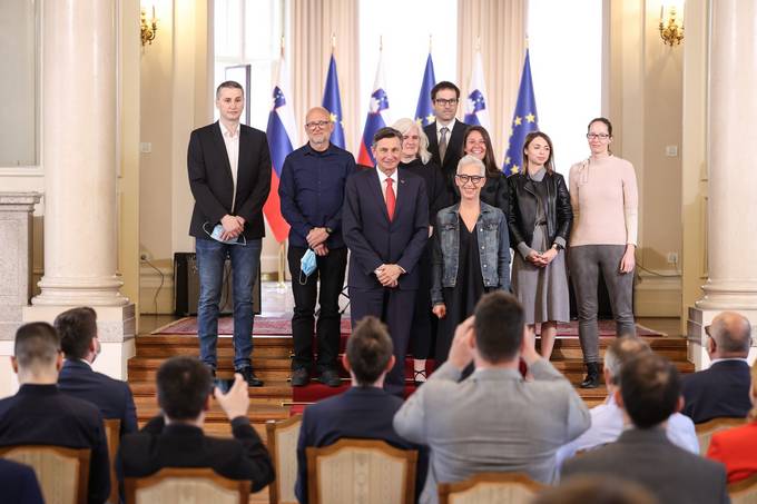 Predsednik Pahor priredil sprejem ob 30-letnici domene .si na spletu