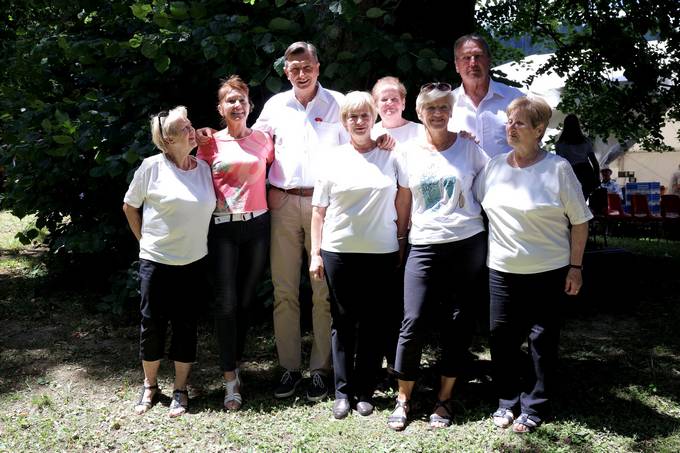 Predsednik Pahor na 31. vseslovenskem sreanju pod Najevsko lipo