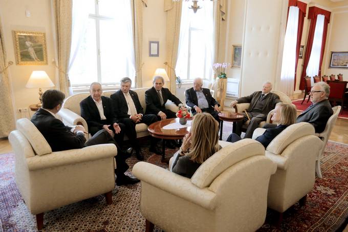 Predsednik republike v poastitev dneva boja proti okupatorju sprejel predstavnike vodstva ZZB NOB