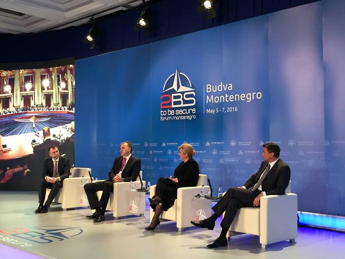 Predsednik Pahor na VI. forumu "To Be Secure Forum (2BS Forum)" v rni gori