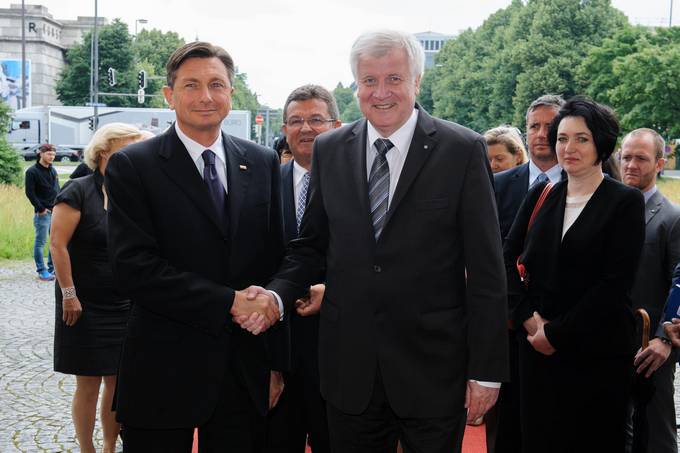 Predsednik Republike Slovenije Borut Pahor nadaljuje obisk june Nemije v bavarski prestolnici Mnchen