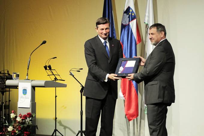 Predsednik republike na slovesnosti ob obinskem prazniku Obine Sevnica