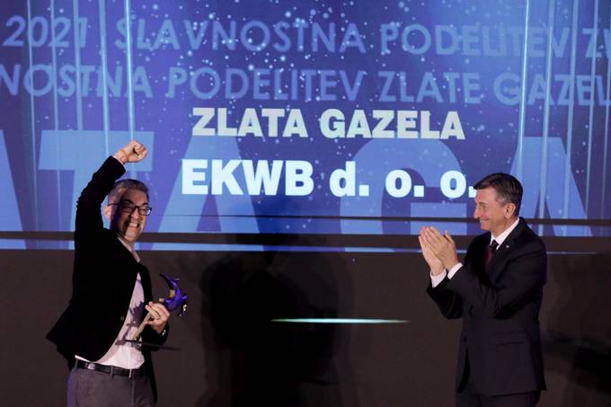 Predsednik Pahor podelil nagrado zlata gazela 2021