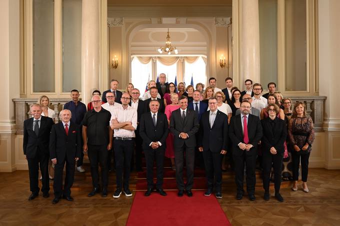 Predsednik Republike Slovenije Borut Pahor v Predsedniki palai priredil slovesnost, s katero smo obeleili 150-letnico rojstva arhitekta Joeta Plenika in poastili Plenikovo leto 2022
