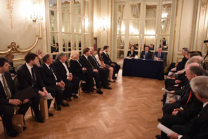 Predsednik republike na enem mestu z vsemi predstavniki vseh slovenskih drutev v Argentini