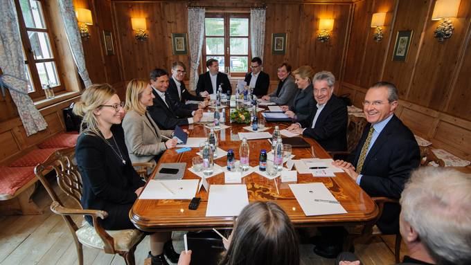 Trilateralno sreanje predsednikov Slovenije, Avstrije in Hrvake v Logarski dolini
