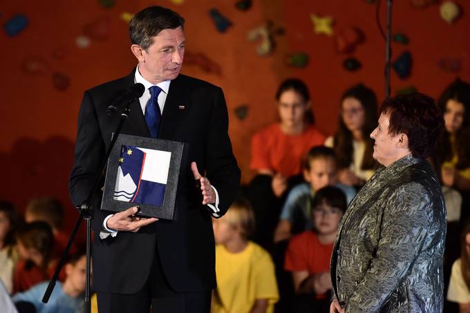 Predsednik Pahor se je udeleil prireditve ob jubilejih Osnovne ole Poljane in Vrtca Agata