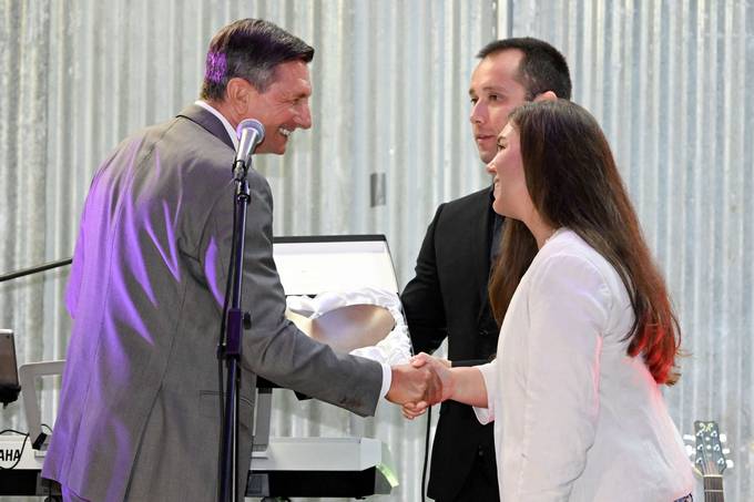 Predsednik Pahor na 27. kraki ohceti pri slovenski manjini v Repnu