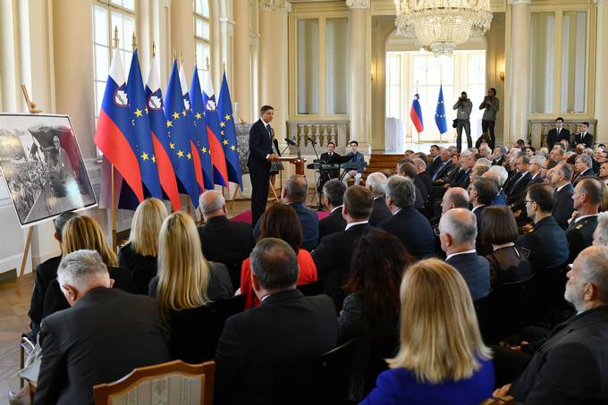 V Predsedniki palai prva dravna obeleitev 30. obletnice Majnike deklaracije 1989 za suvereno dravo slovenskega naroda